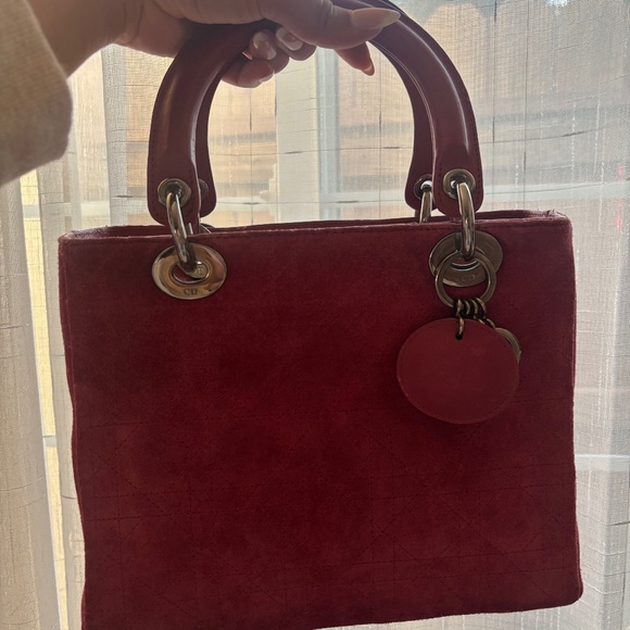 Suede Lady Dior Vintage (READ DESCRIPTION) - Picture 1 of 12